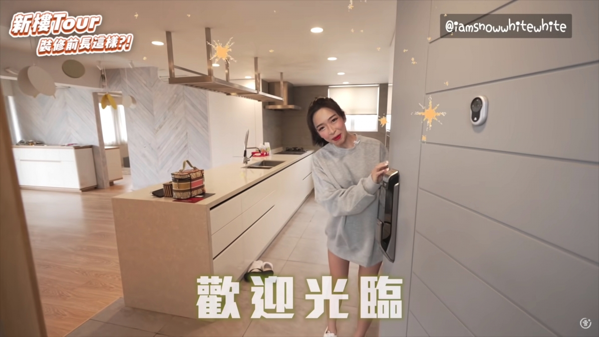 一入豪宅就是開放式廚房!