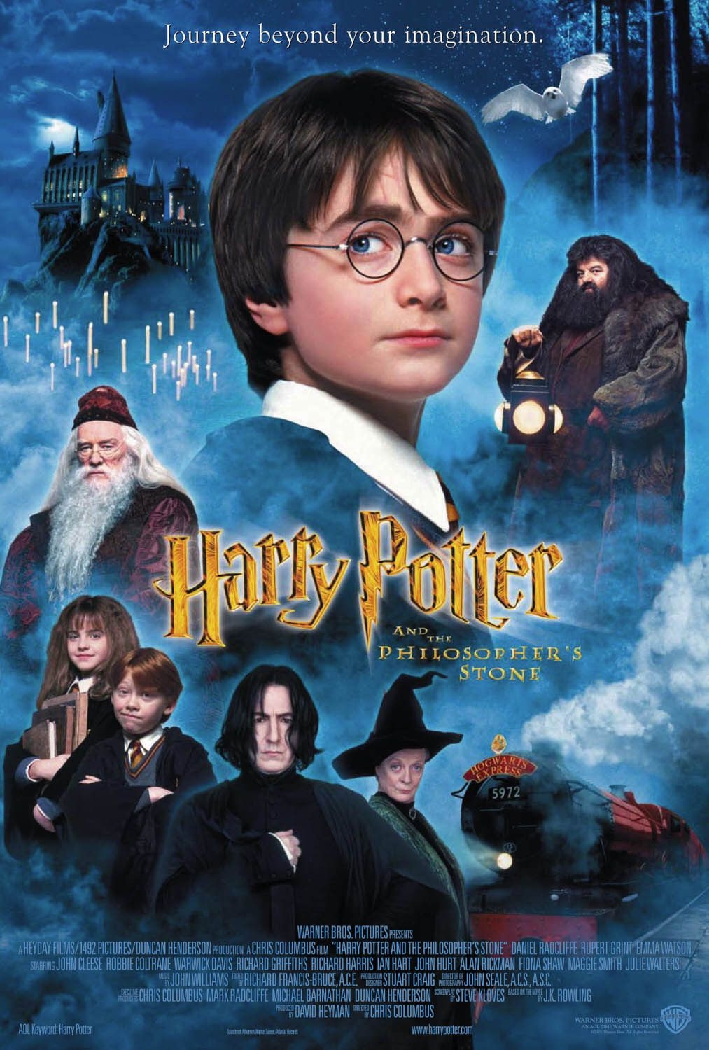 《哈利波特:神秘的魔法石》踏入播映20周年!