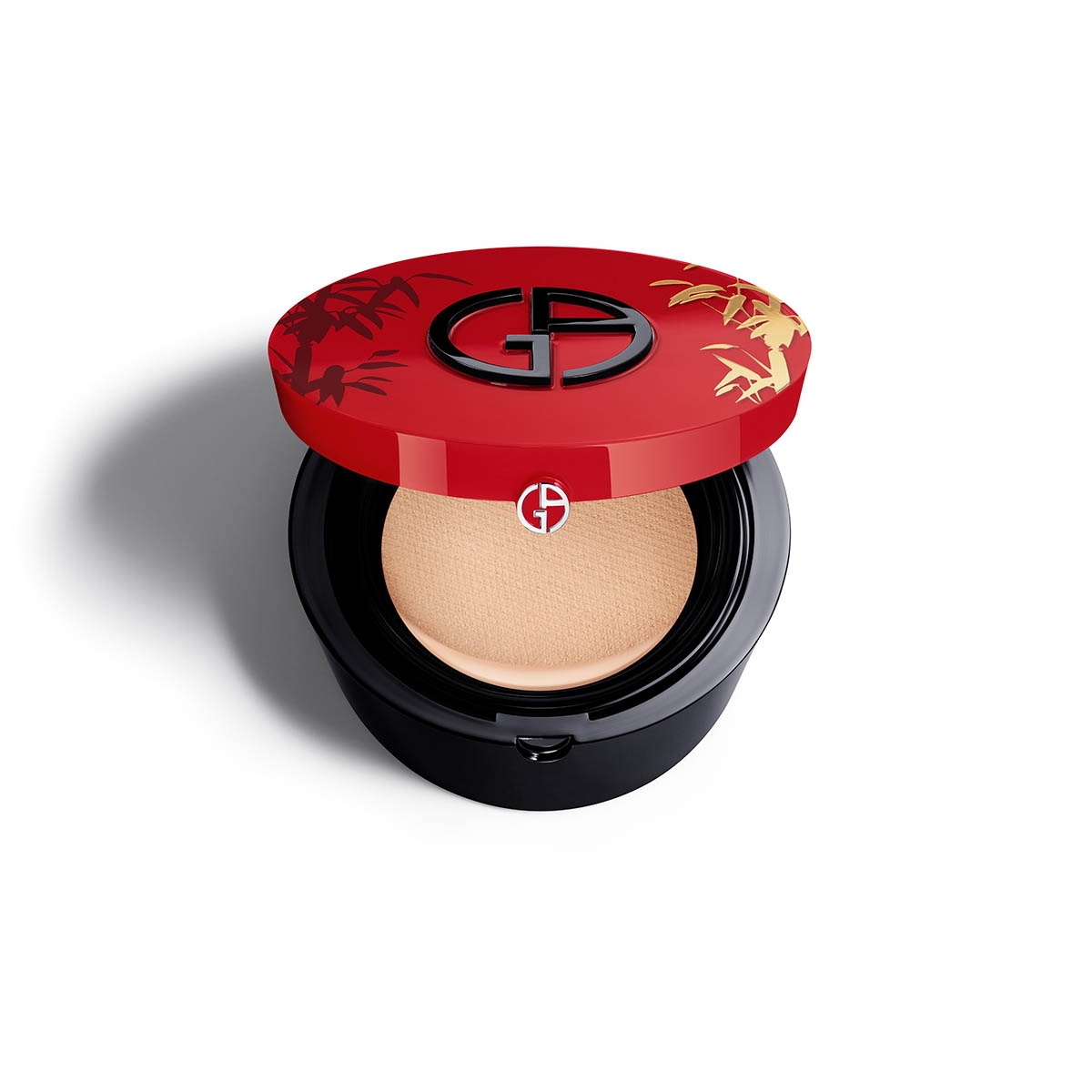 ARMANI beauty MY ARMANI TO GO 絲光輕透氣墊修護粉底限量版粉盒