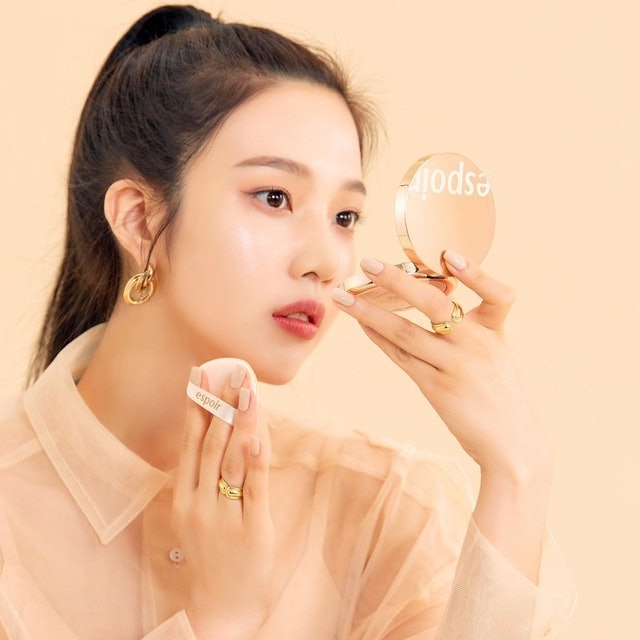 用氣墊粉底補妝效果最好~