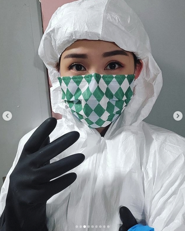 害怕依然頂硬上的黃穎君