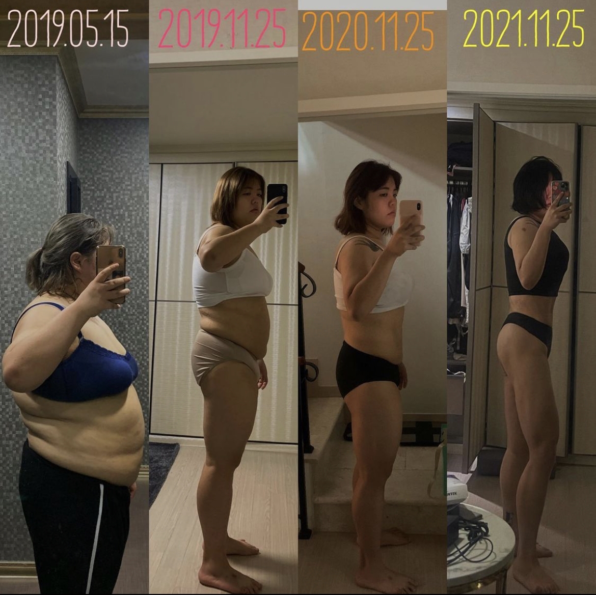 梁秀彬在短短10個月內減去45kg(約100磅),成效驚人!