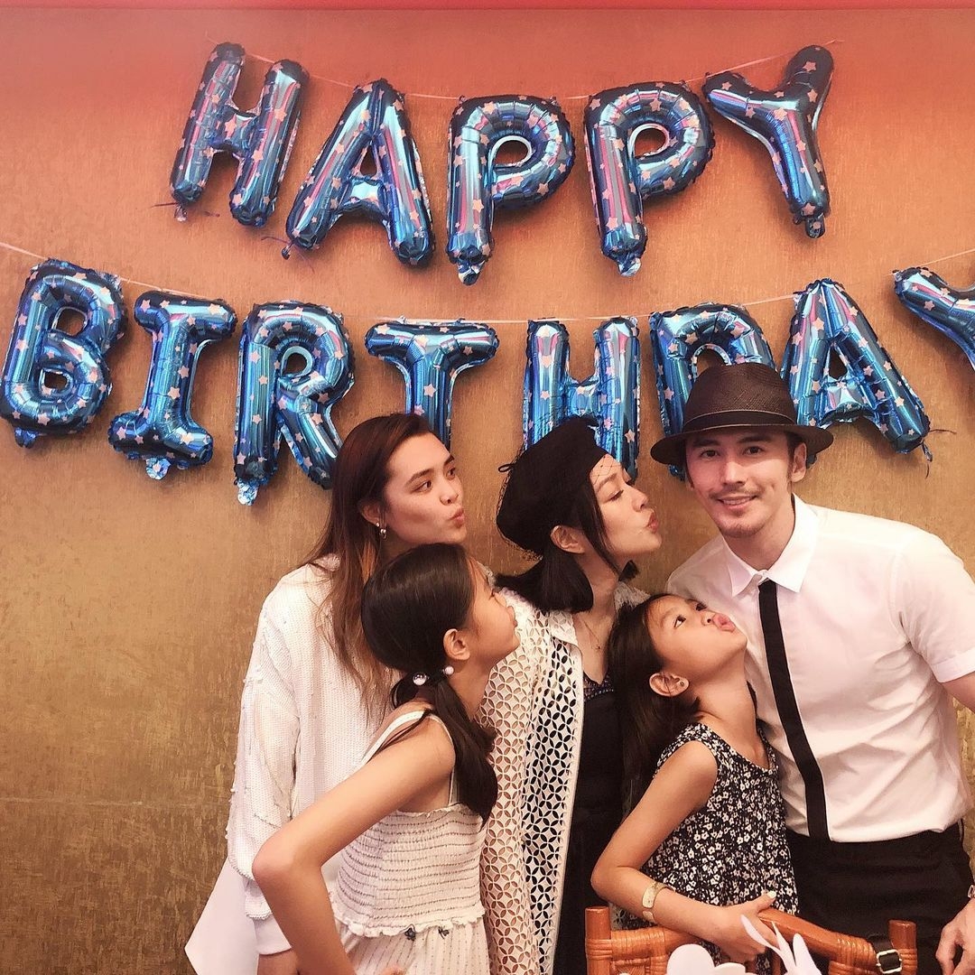 一家經常舉辦家族Party並曬出合照~