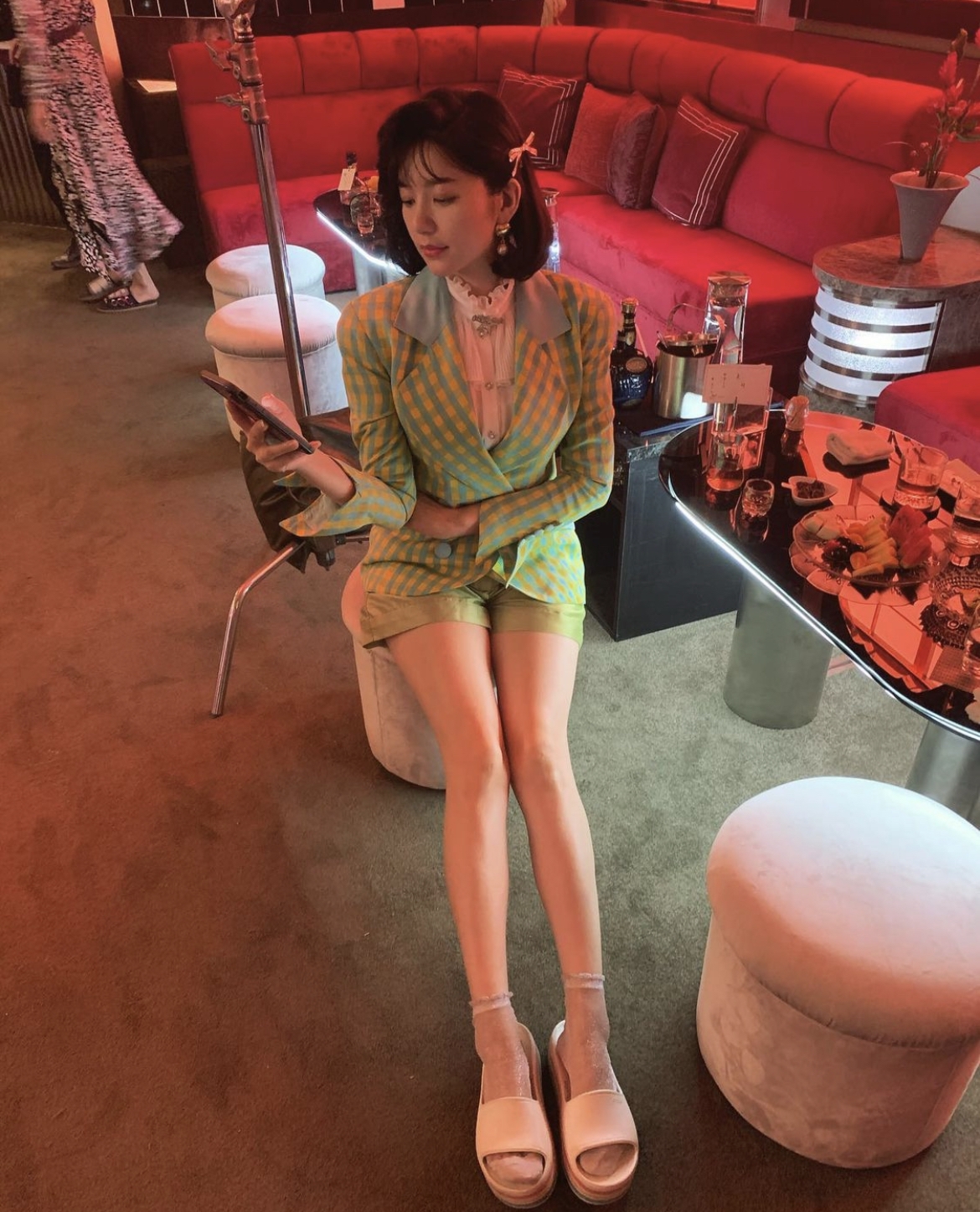 王子大方為郭雪芙即將播出的《華燈初上》第二季作宣傳!