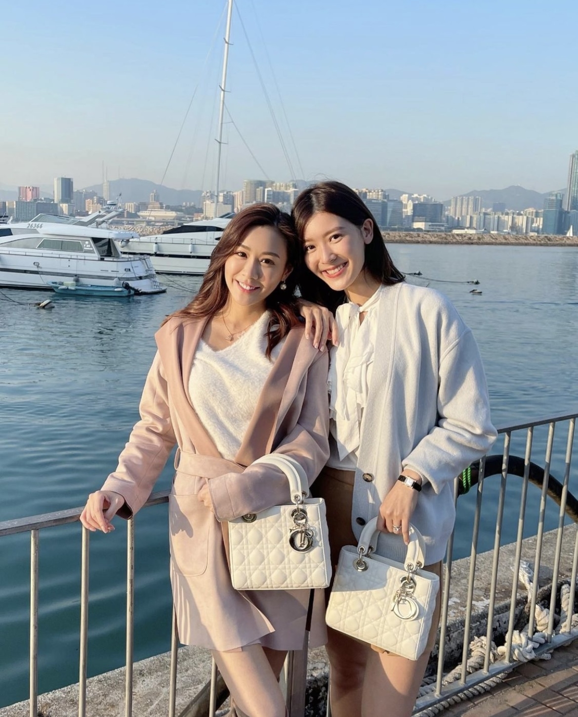 與好姊妹余香凝的同款Lady Dior Bag~