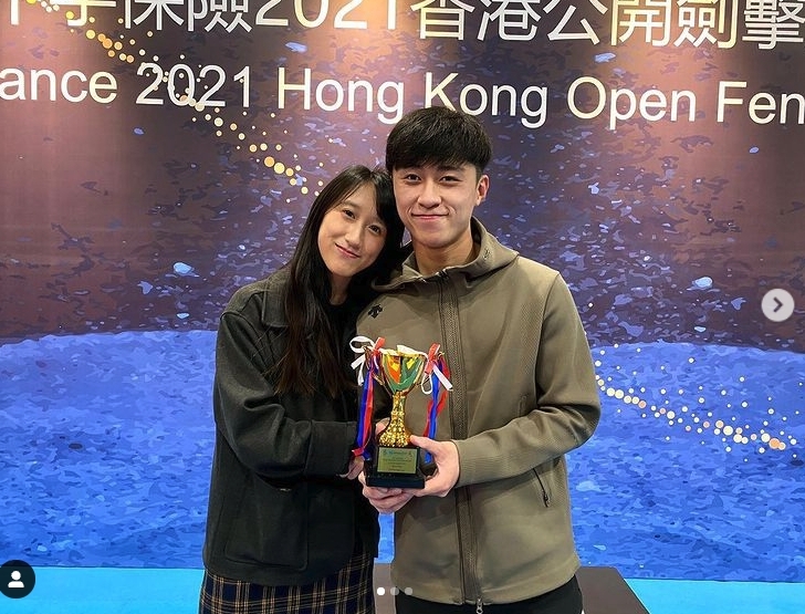 長大後成為劍擊選手