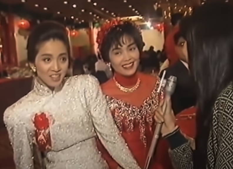 梅愛芳婚禮上,梅艷芳全程十分開心