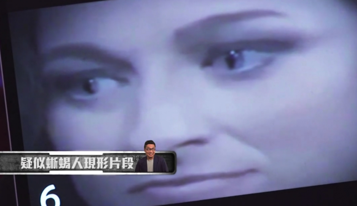 尖細的瞳孔與蜥蜴的特徵吻合