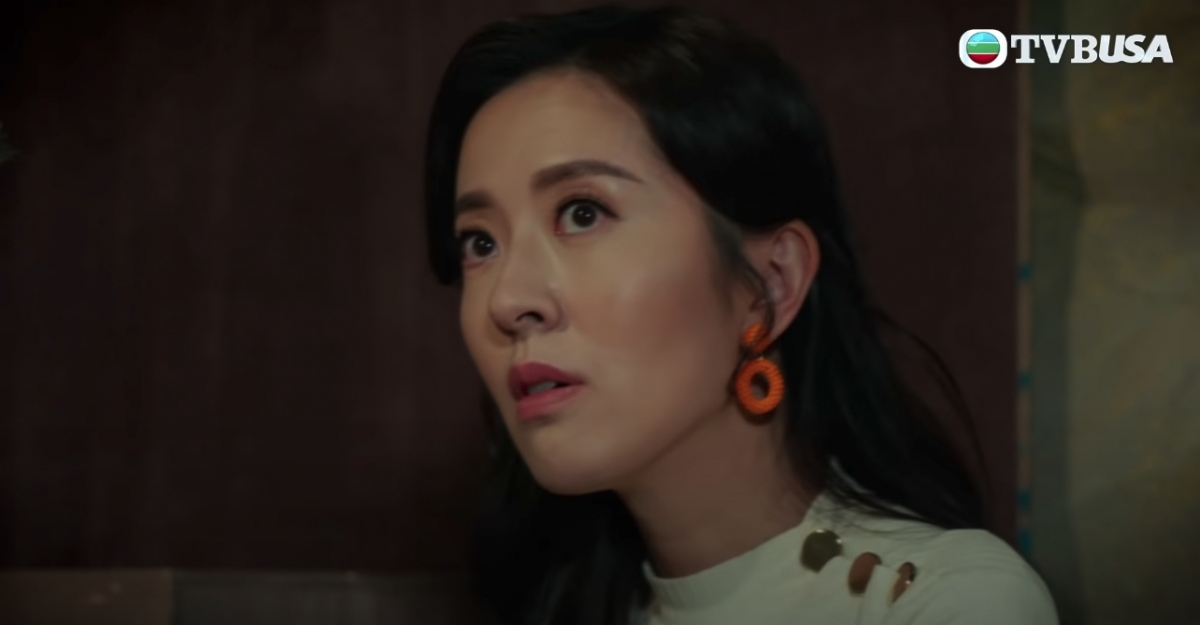 劇集中，唐詩詠雙眼圓睩睩，相當有神！