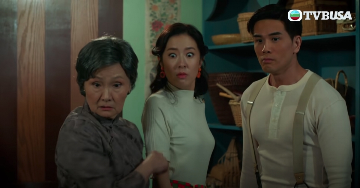 飾演老千「錢芊芊」的唐詩詠在劇集中表情豐富