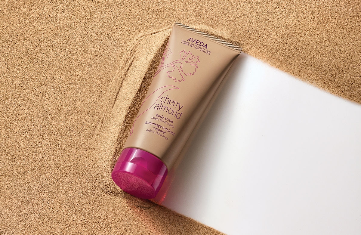 AVEDA Cherry Almond 櫻花甜杏身體磨砂