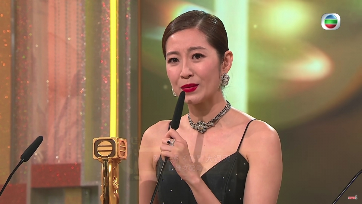 Yoyo勇奪「最佳女配角」獎項,王浩信在IG story為老婆道賀!