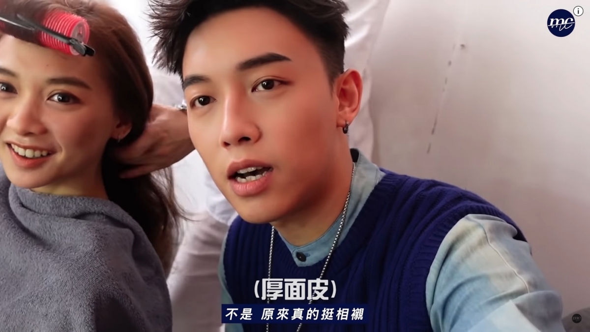 兩人在Vlog中有講有笑,關係相當好!