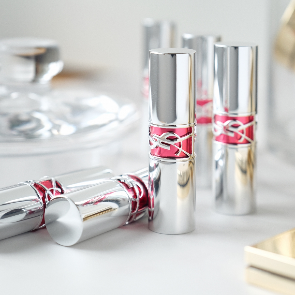 YSL Rouge Volupté Candy Glaze迷魅凝亮護唇膏(8款色調)$340