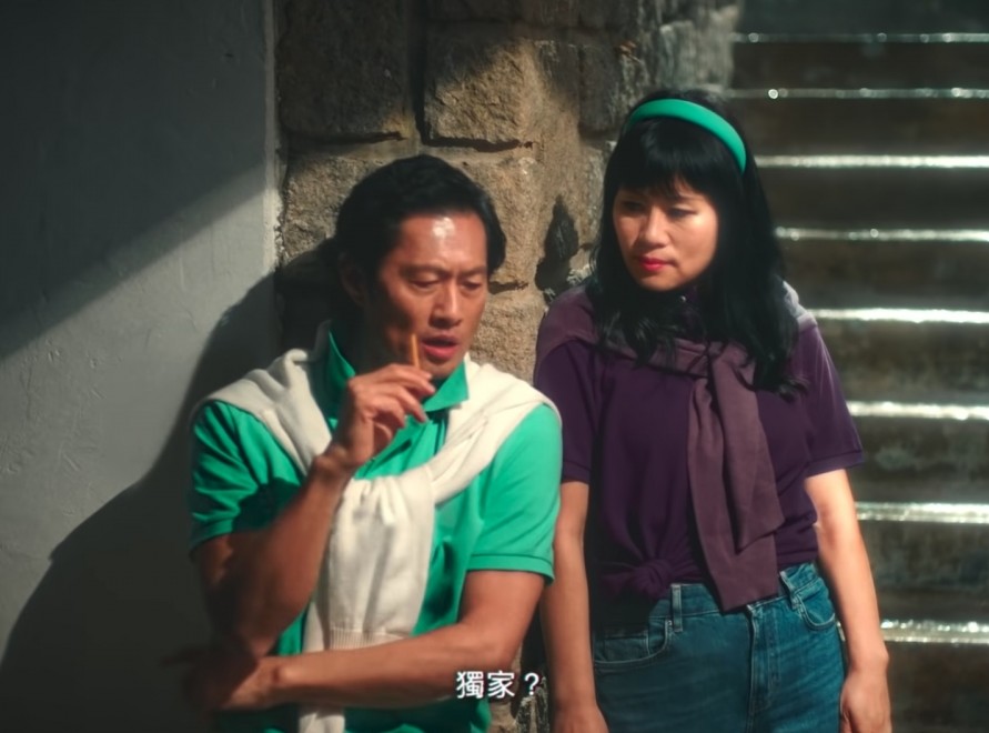 七師傅早前聯同黃德斌以及阿正一同為米線品牌及外送平台賣廣告!