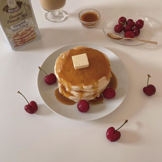 Pancake+牛油