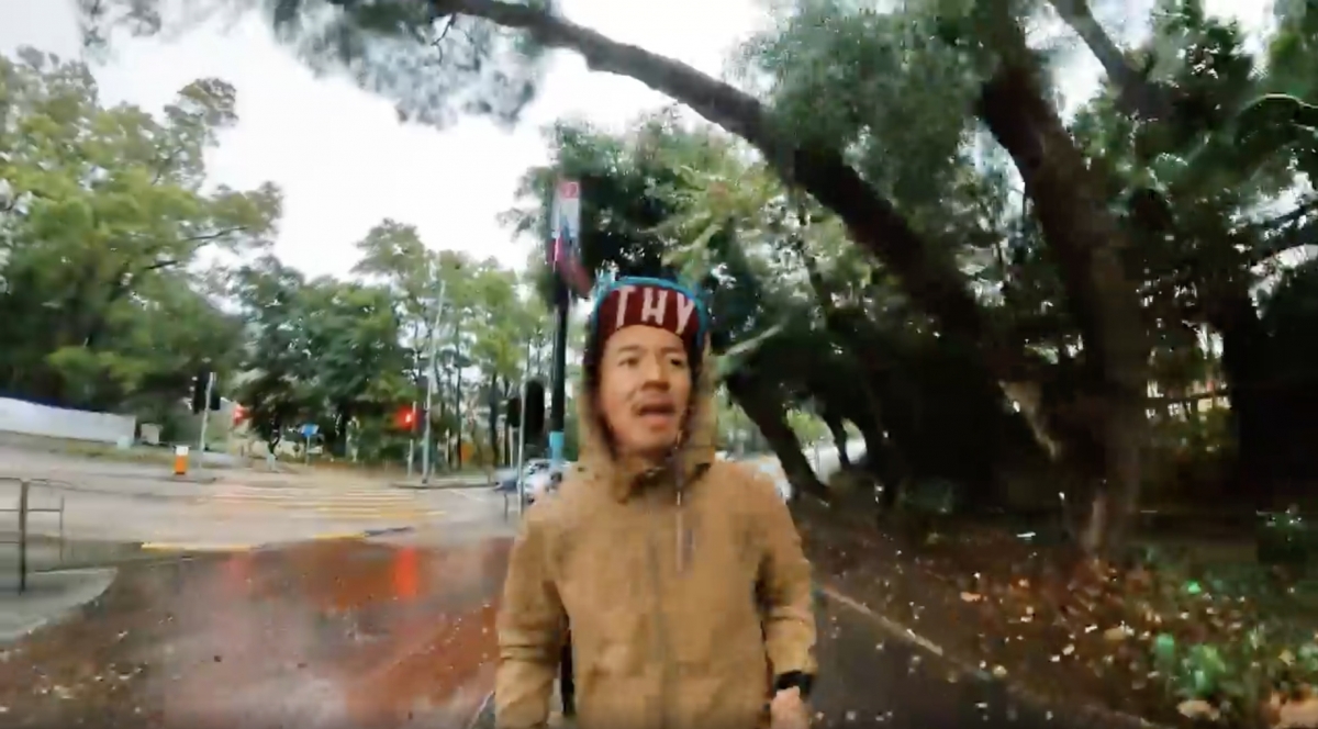張繼聰更加自我鼓勵,讚自己「有型呀!」