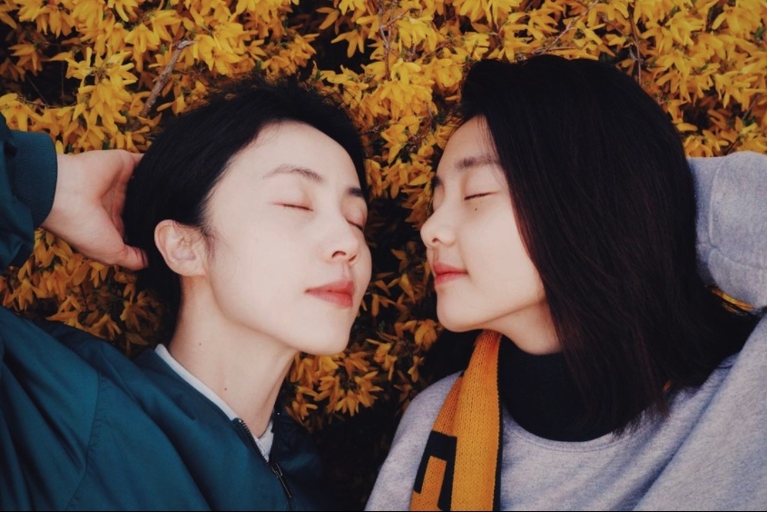 兩母女的合照幾乎難以分辨~