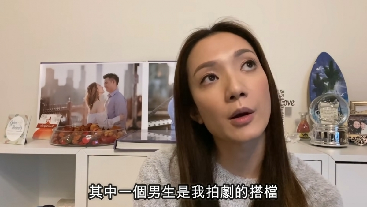 Grace更加自爆自己曾經精神出軌,戀上拍劇的男搭檔