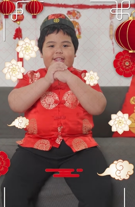 學中文拜年