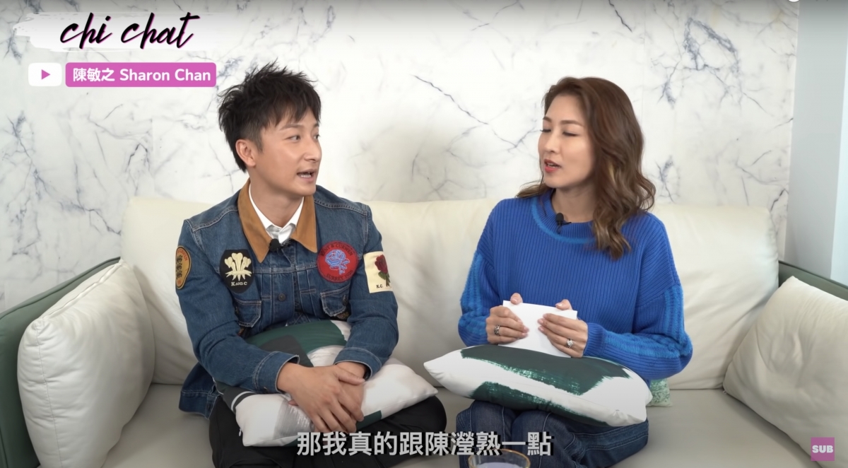 小方直認自己的確同陳瀅熟一點!