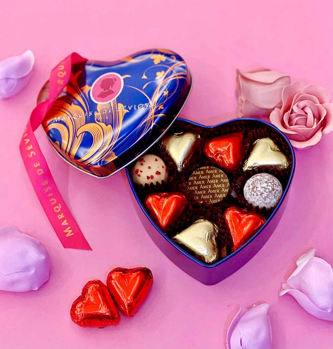 Marquise de Sevigne 情人節什錦朱古力限定禮盒 Assorted Chocolate Gift Box