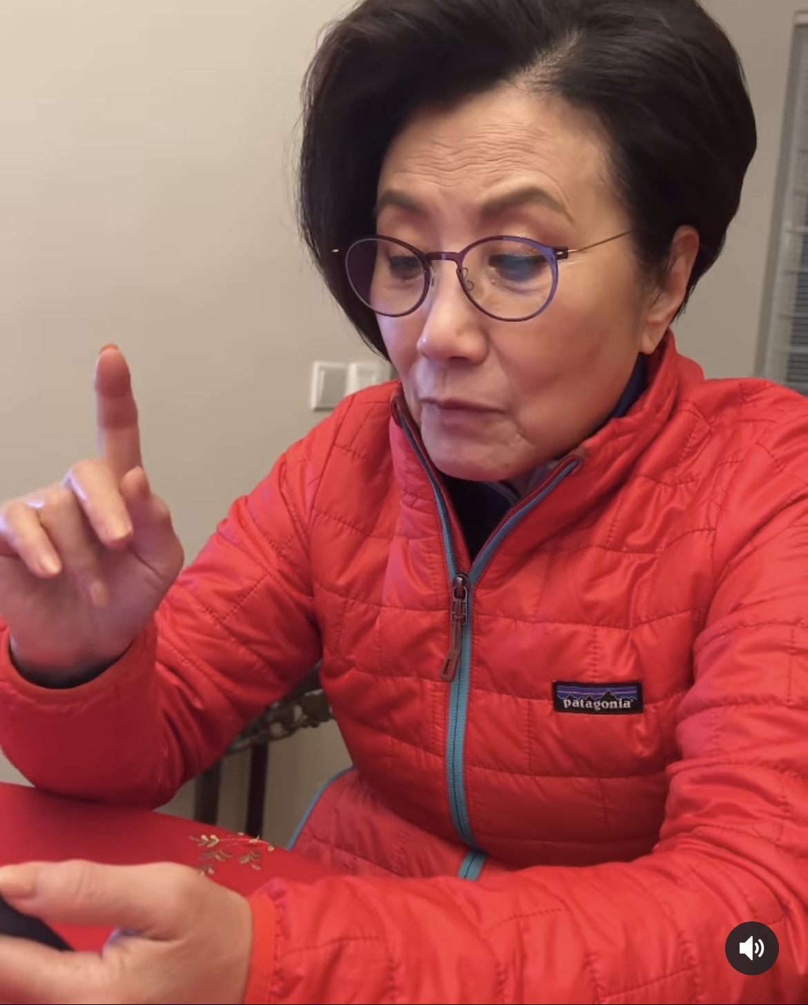 阿姐解釋指:「『虎』字的書法字型是出自明朝書畫家董其昌。」