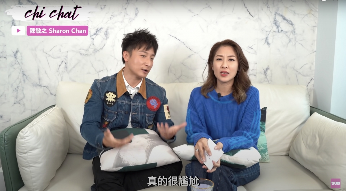 陳敏之都忍不住表示:「真係好尷尬!」