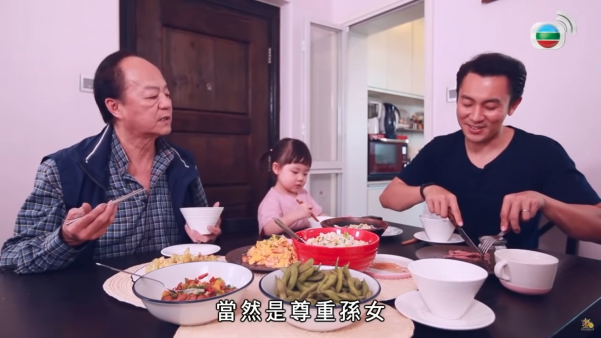 譚俊彥亦明白爸爸只是嘴硬心軟~