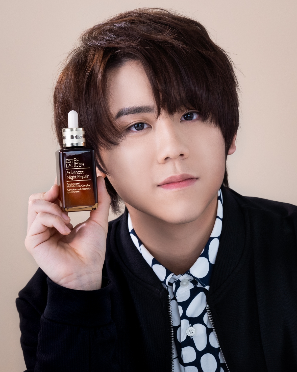 姜濤Estée Lauder Advanced Night Repair極速修復精華/欣宜Ansonbean