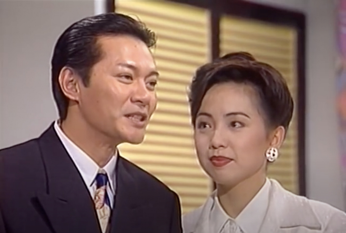 鄧萃雯當時擔演劇中第一女主角「姚小蝶」!