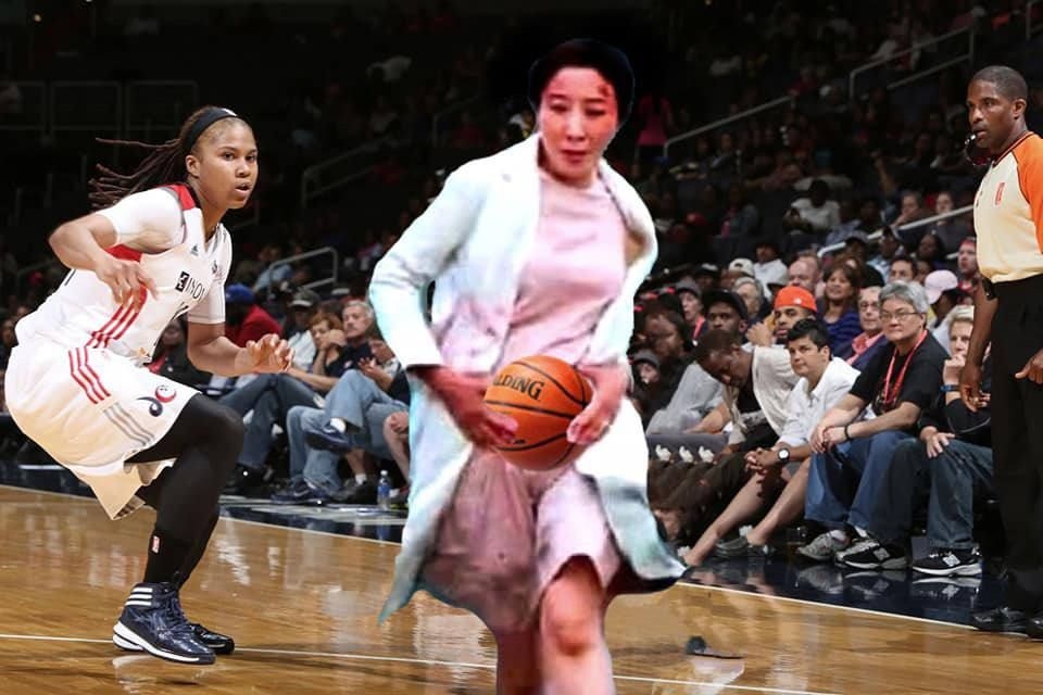 帶球走步?!?