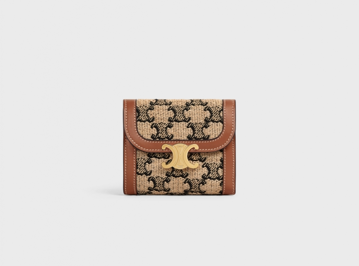 小型 Triomphe 銀包(HK$5,500)