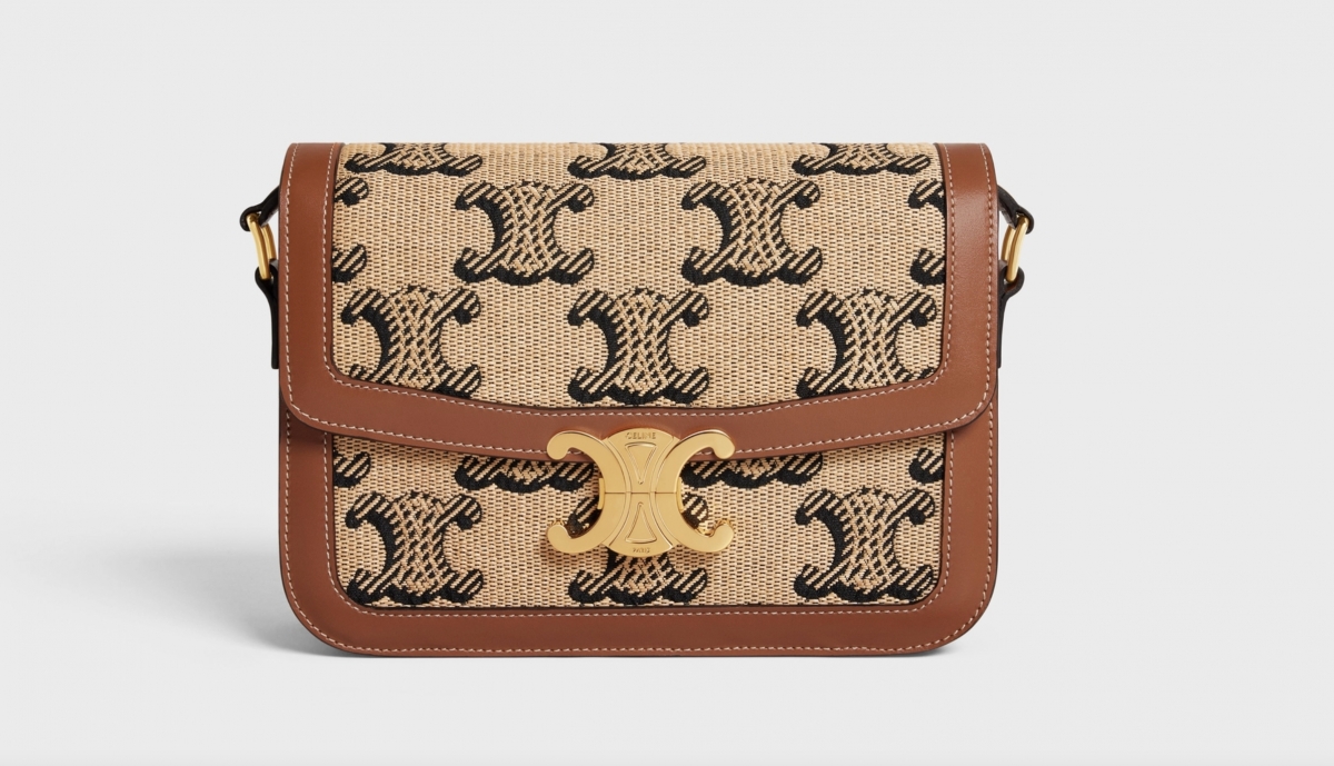 中型 Triomphe Bag(HK$29,500)