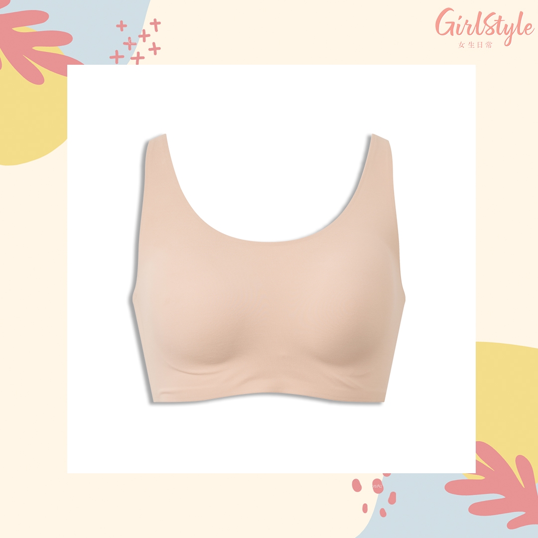 無鋼線胸圍[舒適]（淺啡色）$149