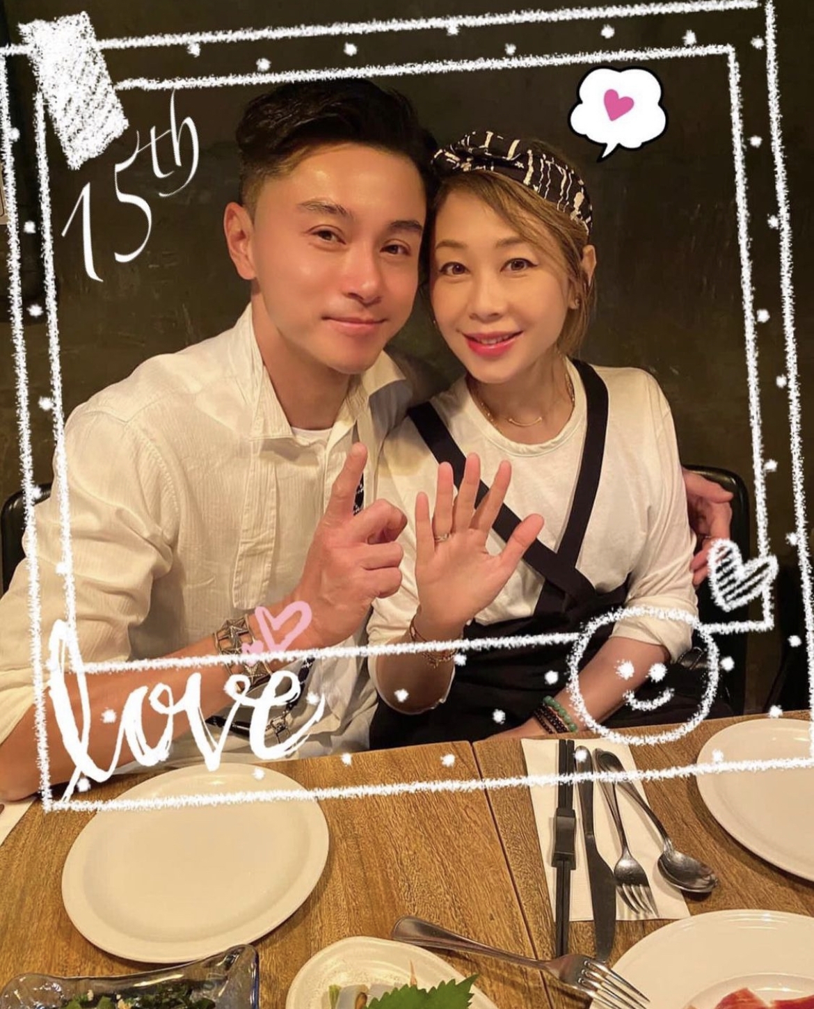 黃浩然結婚16年,依然保持零緋聞!