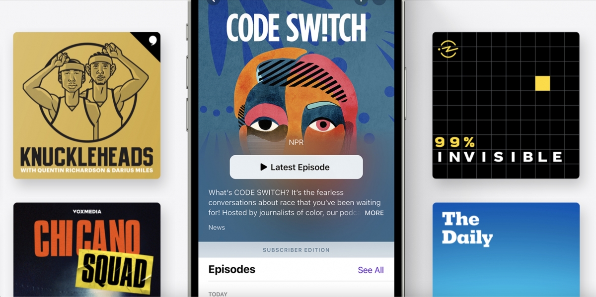 iOS 15.4就加入了方便用家篩選Podcast節目的功能!