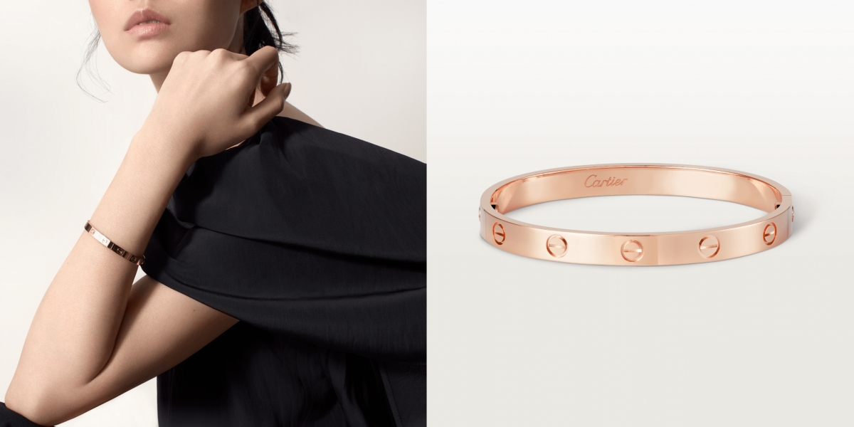 LOVE 手鐲 (18K玫瑰金) HK$54,500