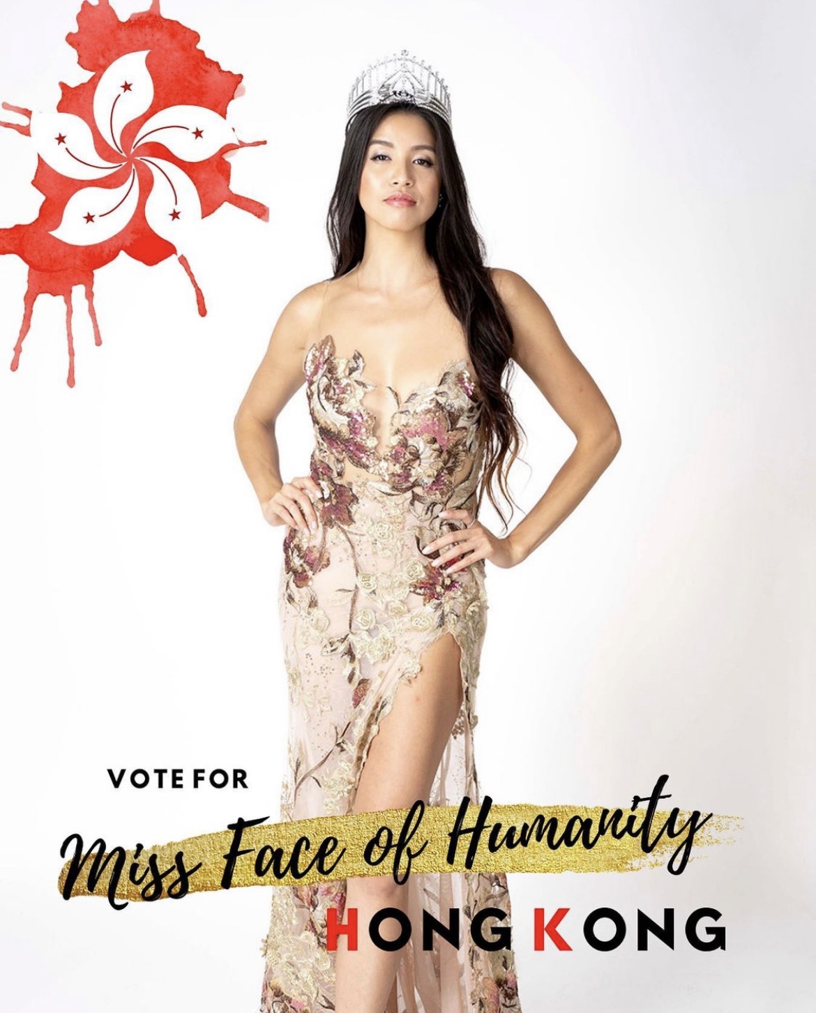 分享多張參選「Miss Face of Humanity 2022」選美比賽的相片~