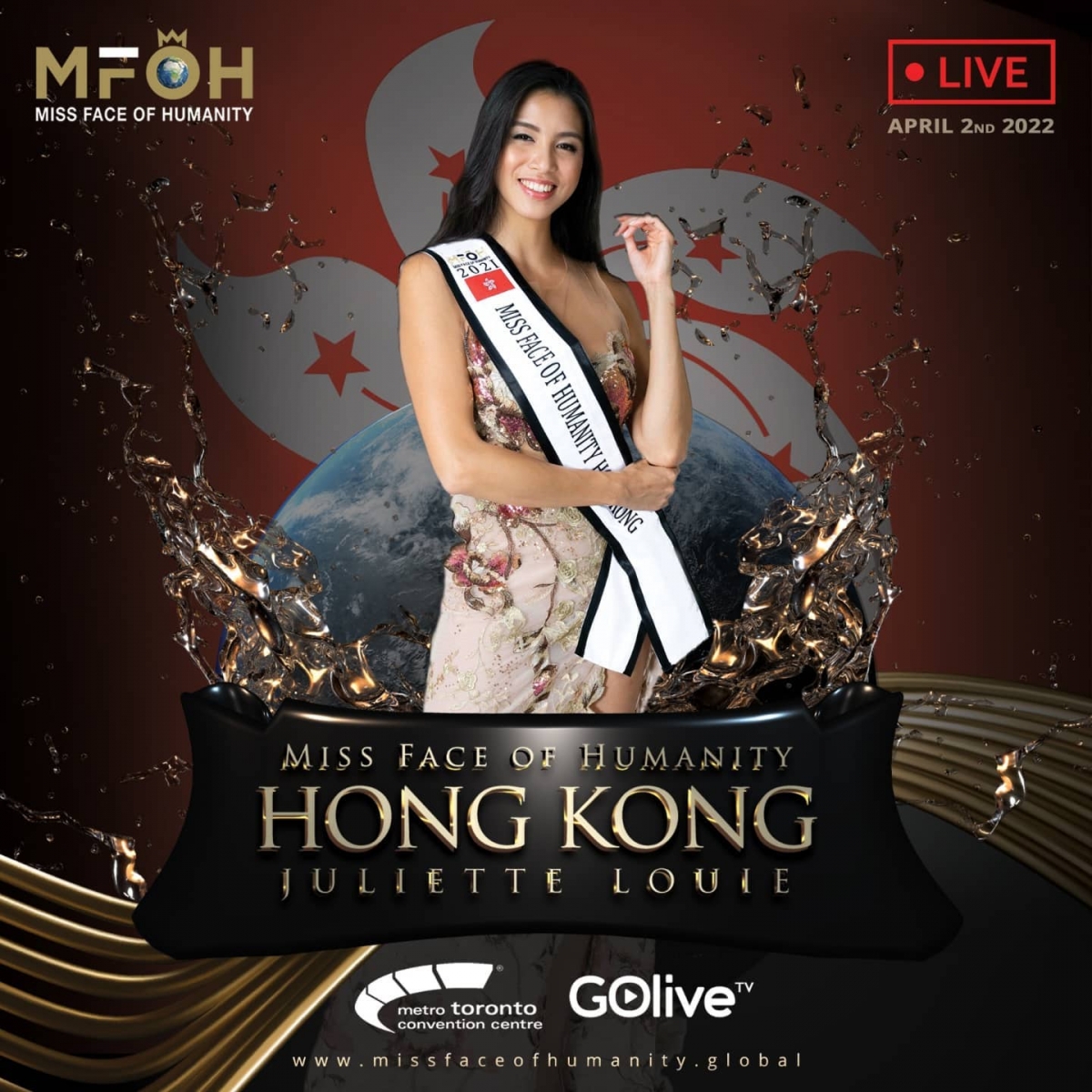 宣布事隔4年多之後再戰選美,並代表香港出戰