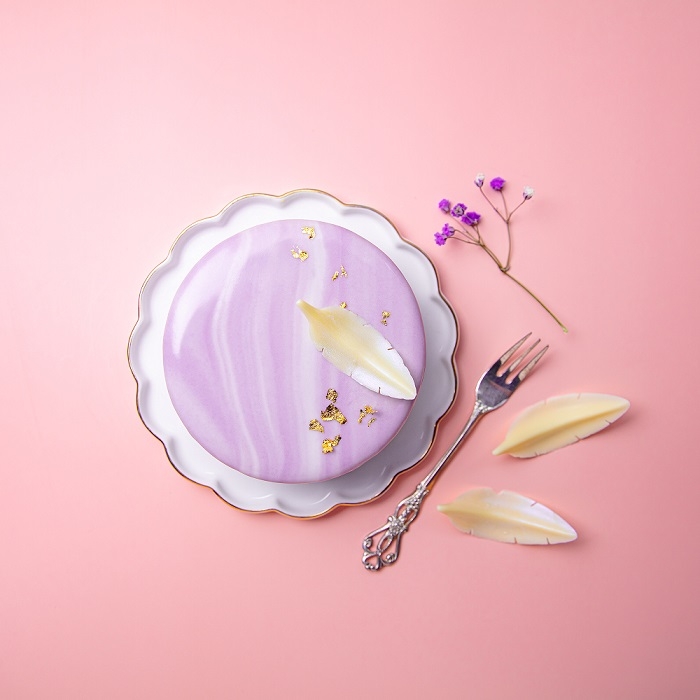 龍島 The Purest Love 茉莉香梨慕絲蛋糕 Jasmine Tea Pear Mousse Cake