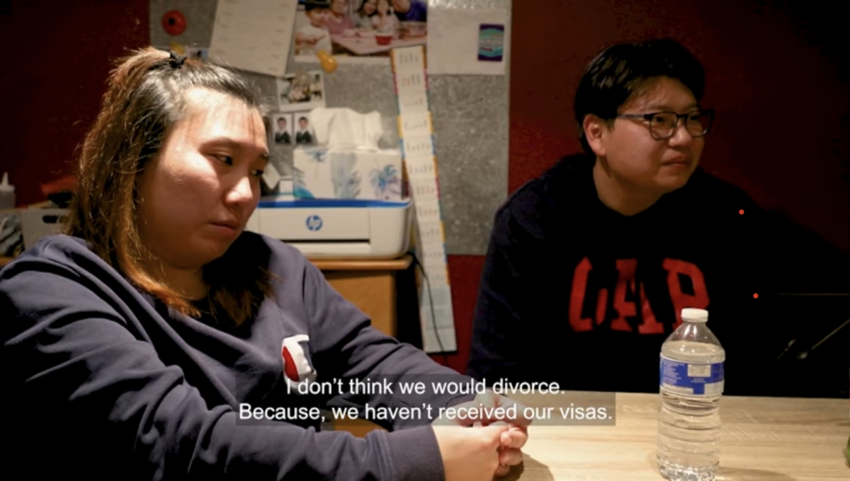 Fiona更表示「我覺得未必會離婚,因為Visa未批,不過6年後攞到公民身份可能會」~