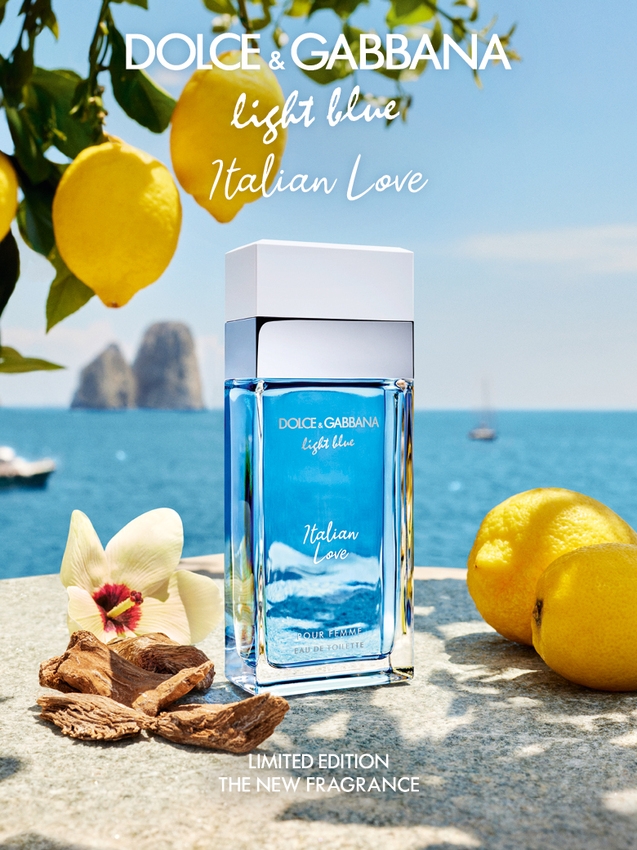 Light Blue Italian Love Pour Femme限量版淡香氛 (HK$680/50ML;HK$900/100ML)