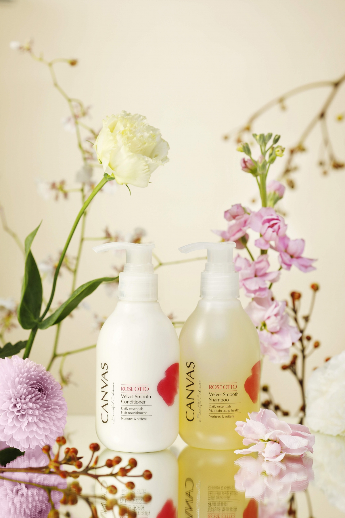 CANVAS 玫瑰絲滑豐盈護髮素