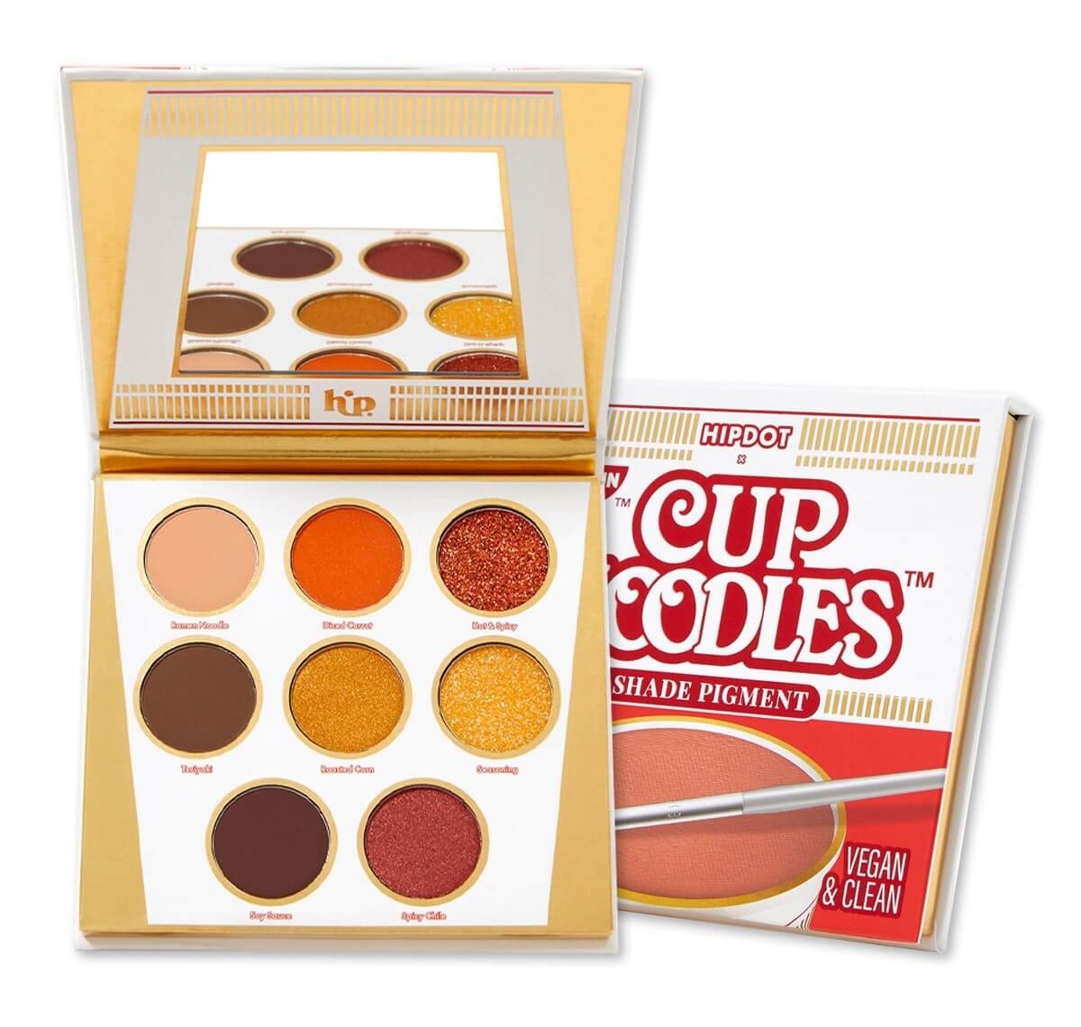 CUP NOODLES PIGMENT PALETTE(USD 26)