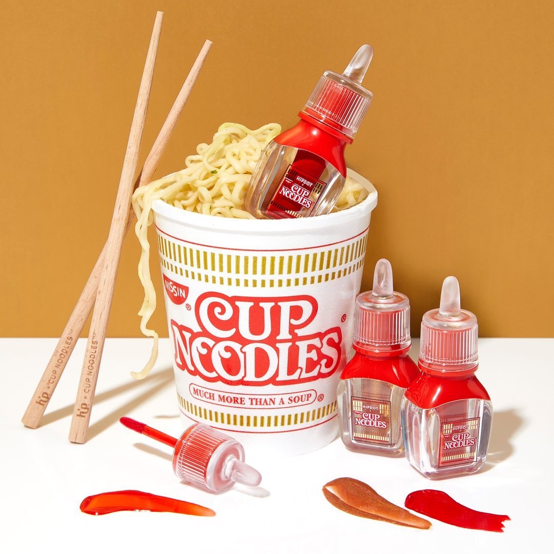 CUP NOODLES LIP & CHEEK SET(USD 22)
