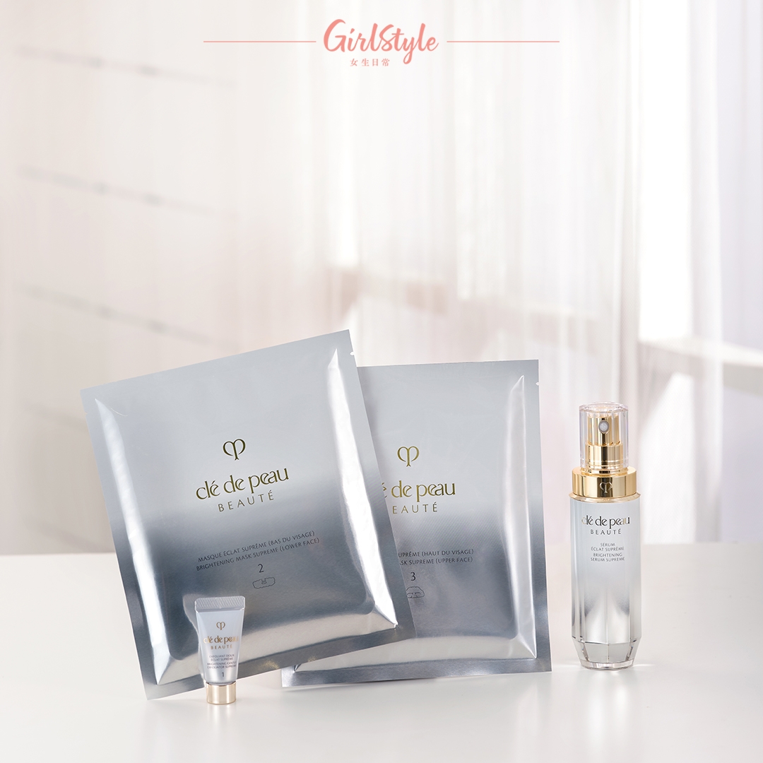 Clé de Peau Beauté 1+1肌膚亮白擔當 — 高效煥采亮白精華及高效煥采亮白護理面膜。