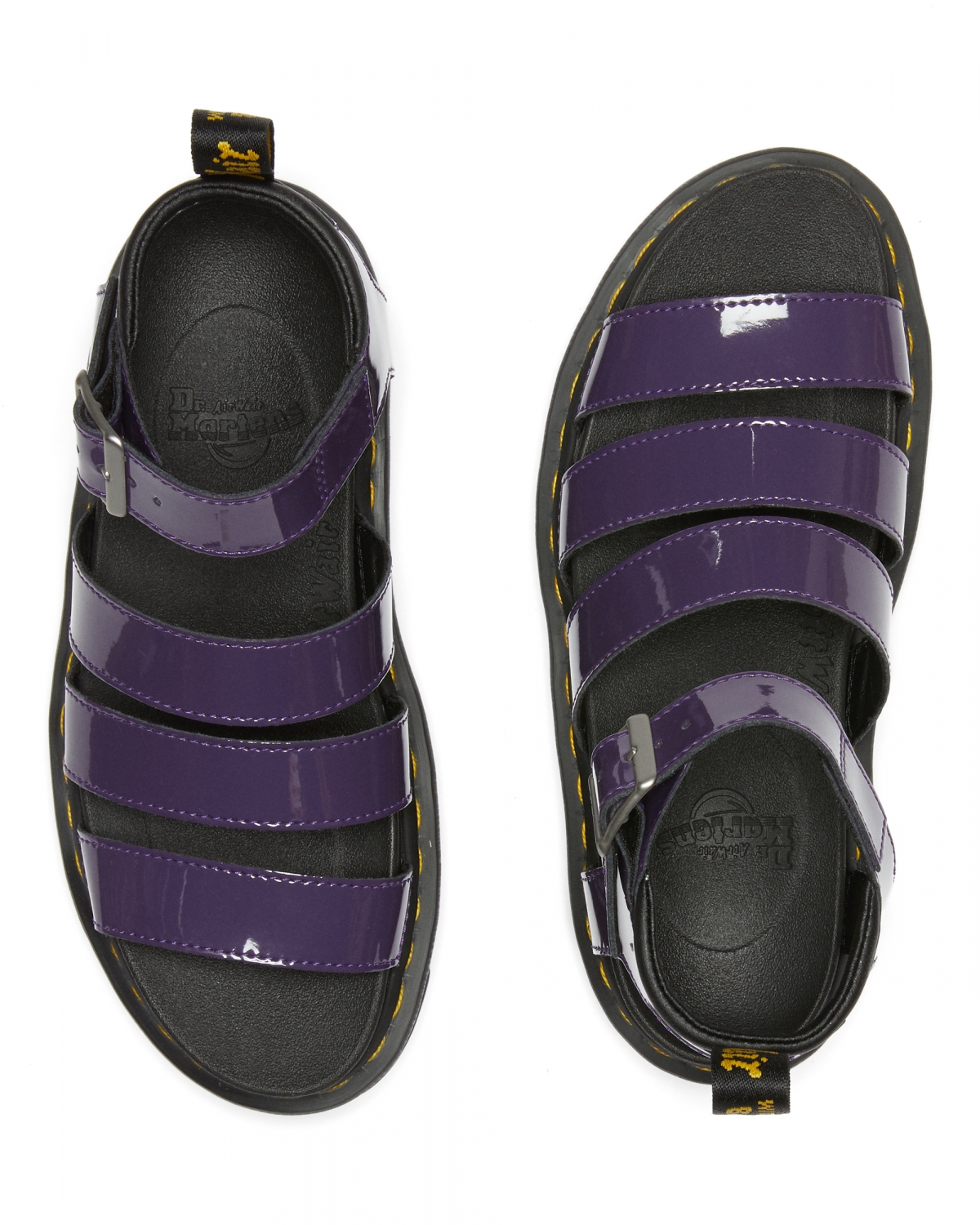 DR. MARTENS BLAIRE Patent Lamper 漆皮涼鞋