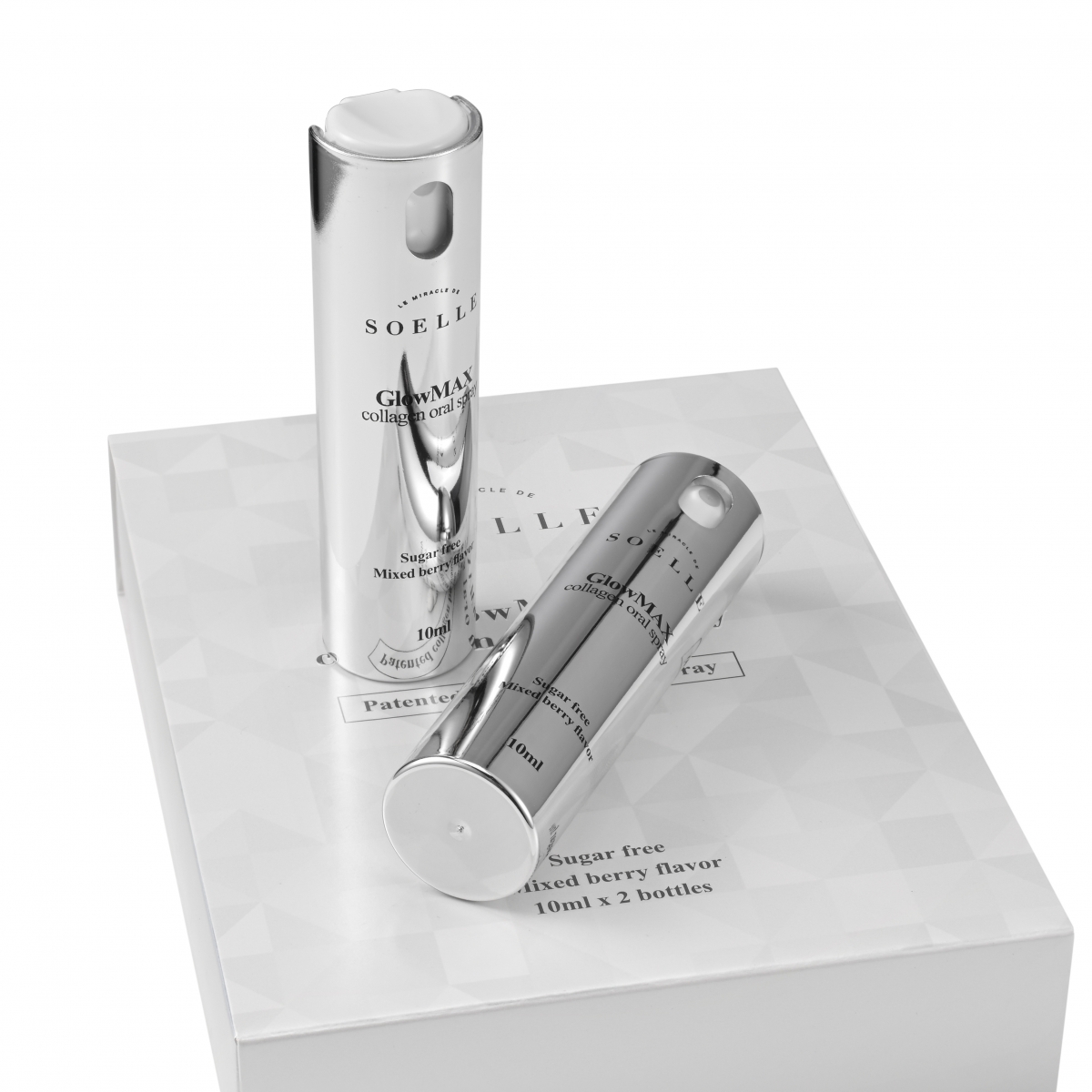 「GlowMAX 膠原蛋白口腔噴霧劑」一支蘊含豐富抗氧化成分。