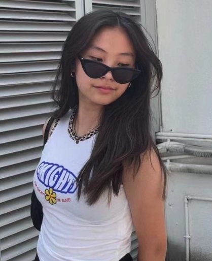 女兒遺傳了媽媽的良好基因